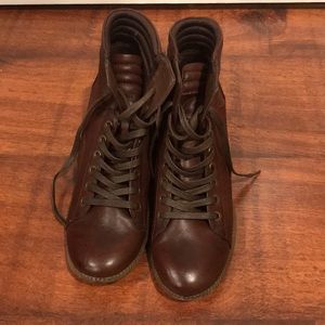 Bare Traps Wedge Heel Booties